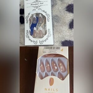 2 sets of press on nails